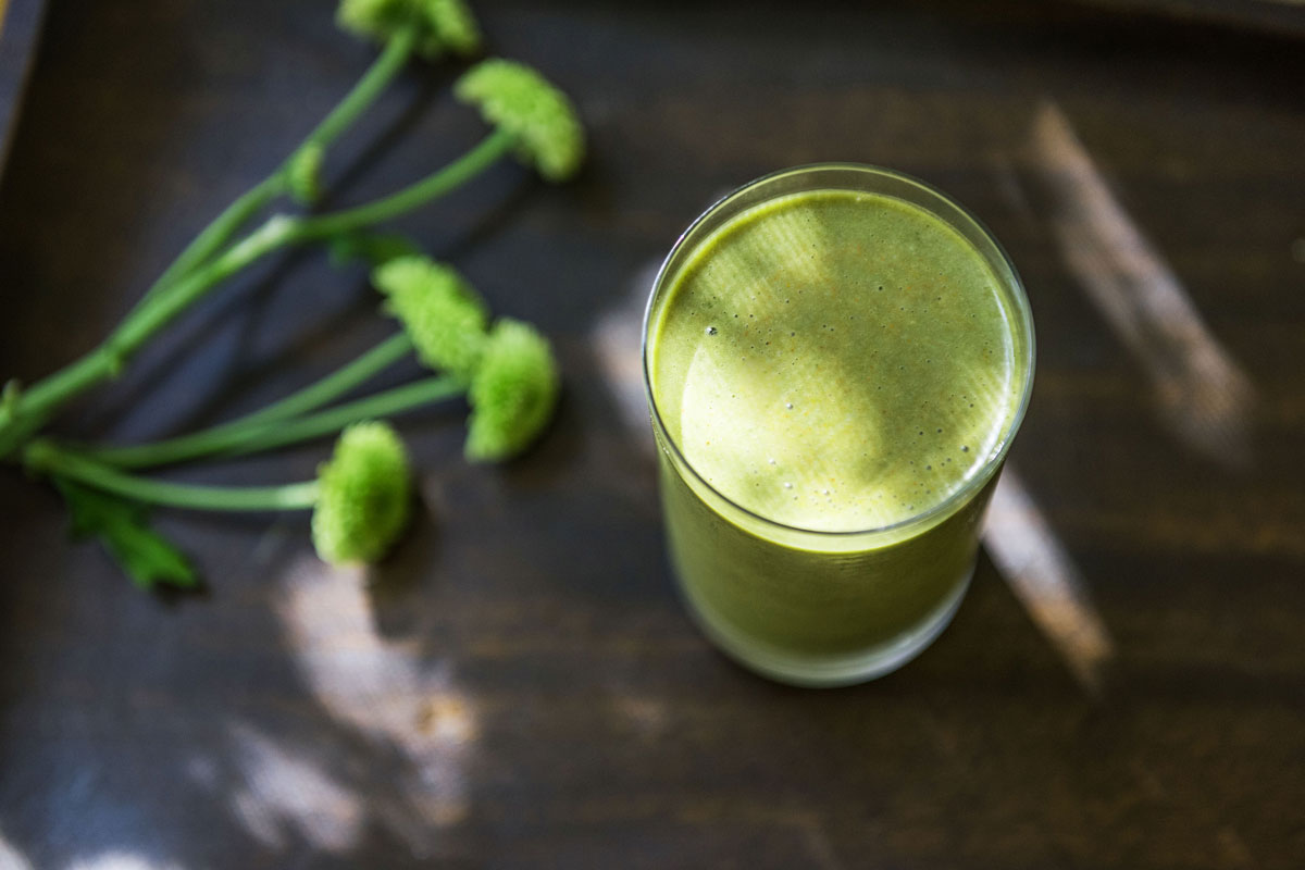 Couve Kale e Abacate para perder peso batido nutribullet