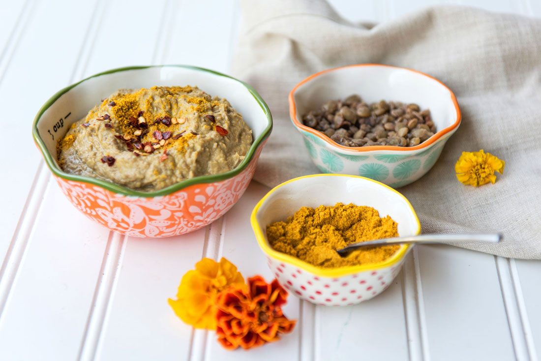 Molho delicioso de Lentilhas e Curry nutribullet