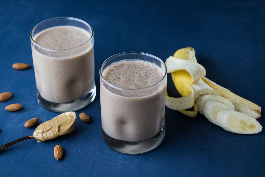 Receita Smoothie de Banana e Nozes com Nutribullet
